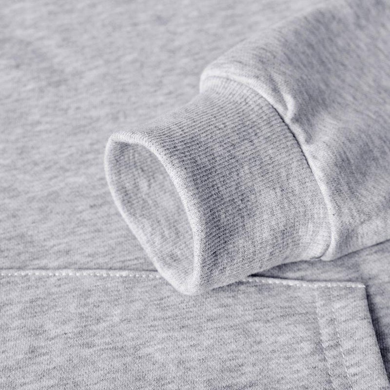 Spring&Gege Youth Solid Pullover Sport Hoodies Soft Kids Hooded Sweatshirts for Boys and Girls Size 7-8 Years Gray - Image 4